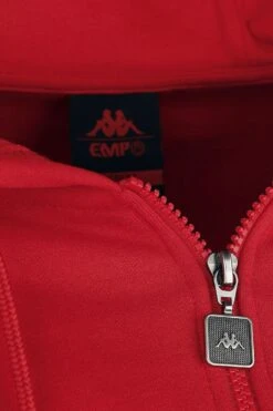 "Kappa X EMP Jack Met Capuchon" Vest Met Capuchon Rood Van EMP Special Collection -Sportkleding 526459d3