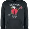 "Amplified Collection - Eagle Tattoo" Trui Met Capuchon Zwart Van Foo Fighters -Sportkleding 526863a