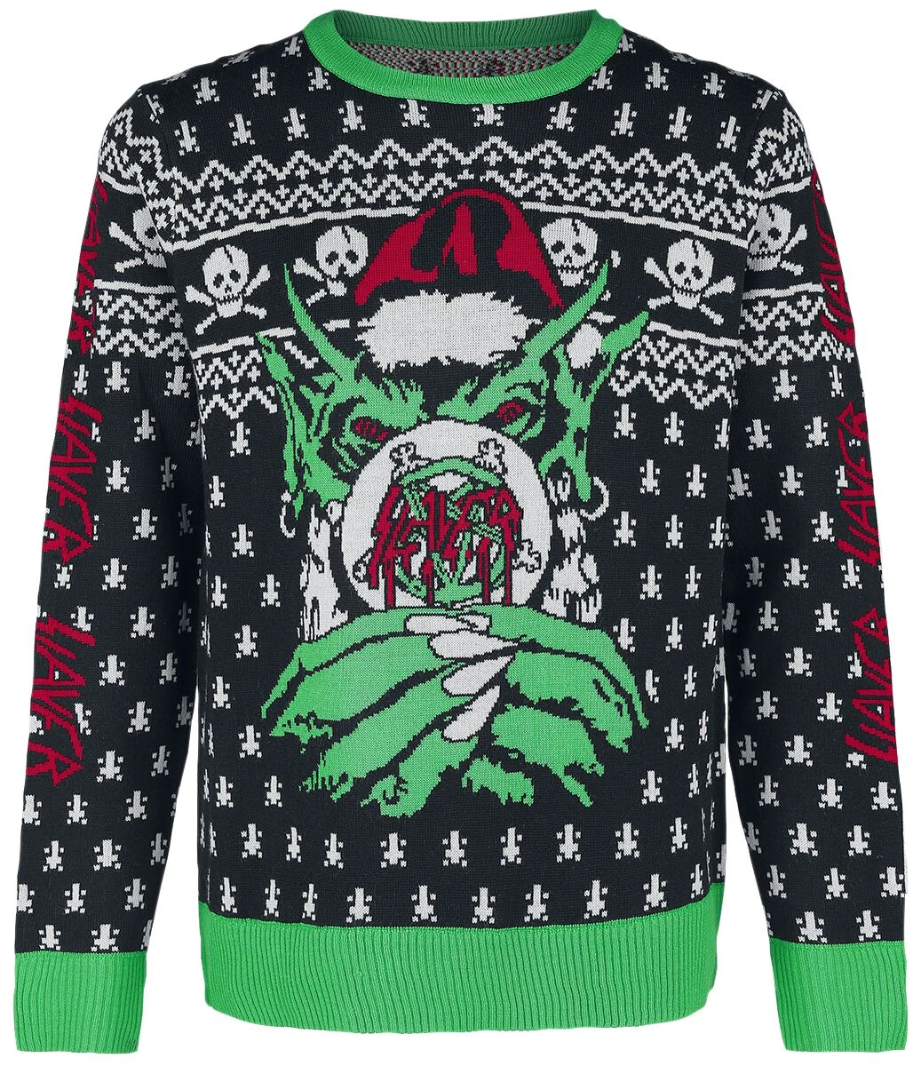 "Holiday Sweater 2022" Christmas Jumper Meerkleurig Van Slayer