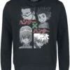 "Group" Sweatshirts Zwart Van Hunter X Hunter