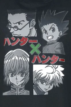 "Group" Sweatshirts Zwart Van Hunter X Hunter -Sportkleding 528469d