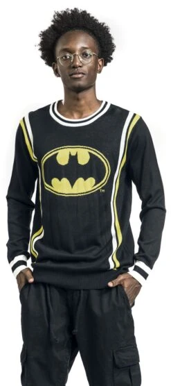 "Retro Logo" Gebreide Trui Meerkleurig Van Batman -Sportkleding 529881wa