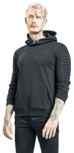 "EMP Signature Collection" Trui Met Capuchon Zwart Van Volbeat -Sportkleding 530845wa