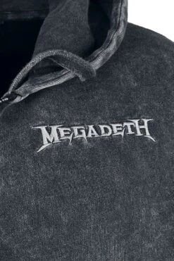 "EMP Signature Collection" Vest Met Capuchon Grijs Van Megadeth -Sportkleding 531137d2