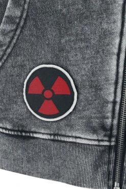 "EMP Signature Collection" Vest Met Capuchon Grijs Van Megadeth -Sportkleding 531137d3