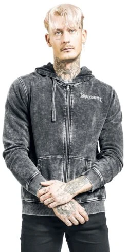 "EMP Signature Collection" Vest Met Capuchon Grijs Van Megadeth -Sportkleding 531137wa