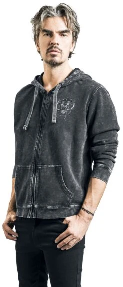 "EMP Signature Collection" Vest Met Capuchon Grijs Van Motörhead -Sportkleding 531142wa