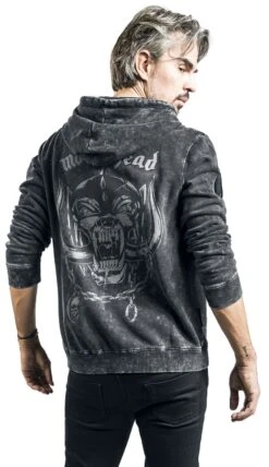 "EMP Signature Collection" Vest Met Capuchon Grijs Van Motörhead -Sportkleding 531142wb