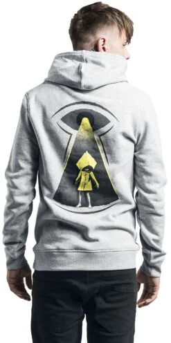 "Six" Trui Met Capuchon Grijs Van Little Nightmares -Sportkleding 532249wb