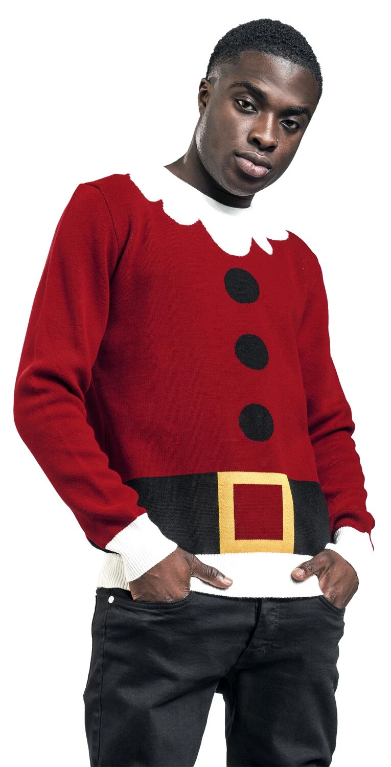"Santa’s Suit" Christmas Jumper Meerkleurig Van Ugly Christmas Sweater 6 "Santa’s Suit" Christmas Jumper Meerkleurig Van Ugly Christmas Sweater - Afbeelding 4