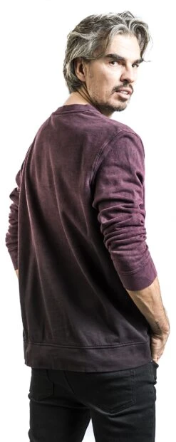 "Joe Calipo" Sweatshirts Wijnrood Van Outer Vision -Sportkleding 533675wb