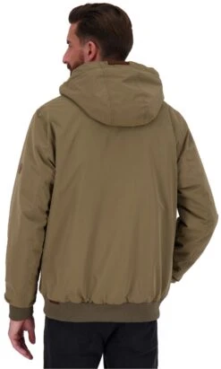 "Don AK A Jacket" Vest Met Capuchon Kaki Van Alife And Kickin -Sportkleding 534033wb