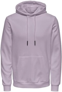 "ONSCERES HOODED JUMPER NOOS" Trui Met Capuchon Lila Van ONLY And SONS