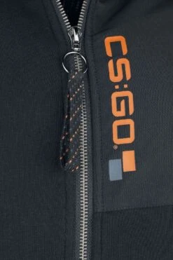 "Counter-Strike Global Offensive - CS:GO" Vest Met Capuchon Zwart -Sportkleding 535272d