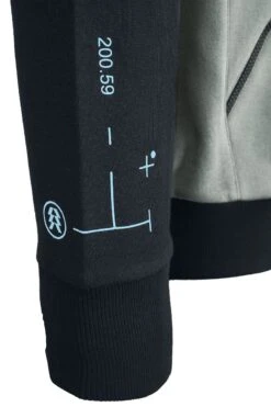 "Hunter" Vest Met Capuchon Zwart-grijs Van Destiny -Sportkleding 536369d4