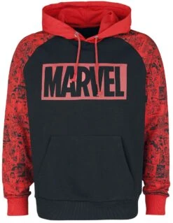 "Logo" Trui Met Capuchon Meerkleurig Van Marvel