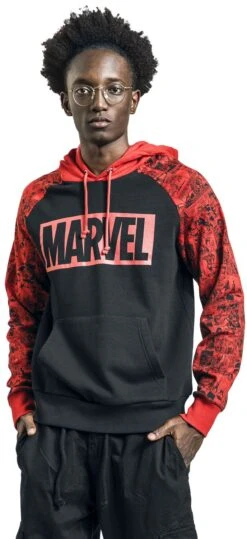 "Logo" Trui Met Capuchon Meerkleurig Van Marvel -Sportkleding 536742wa