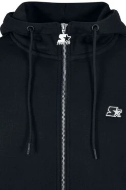 "Starter Essential Zip Hoodie" Vest Met Capuchon Zwart Van Starter -Sportkleding 536746d