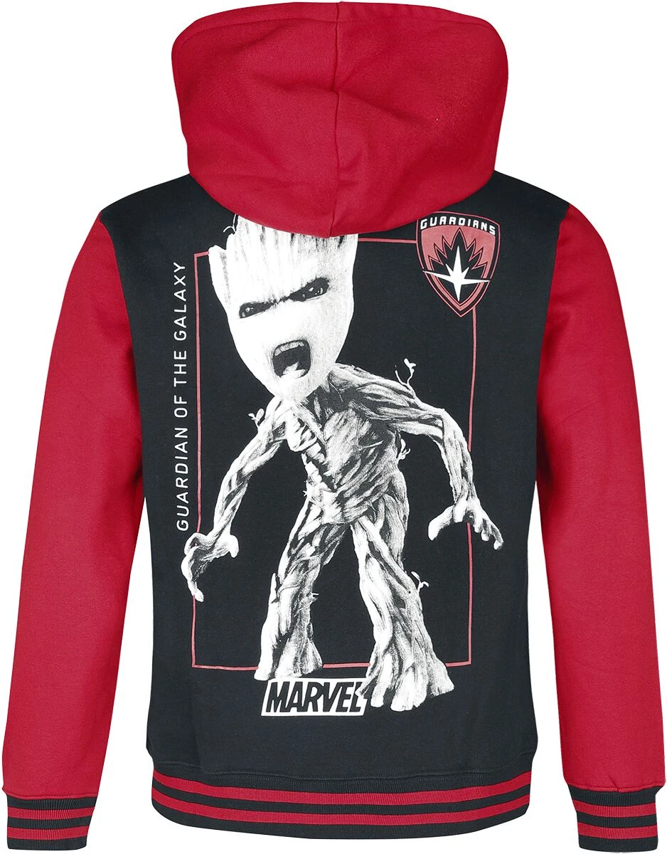 "Groot" Vest Met Capuchon Meerkleurig Van Guardians Of The Galaxy 4 "Groot" Vest Met Capuchon Meerkleurig Van Guardians Of The Galaxy - Afbeelding 2