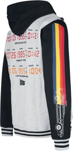 "Back To The Future - Logo" Vest Met Capuchon Meerkleurig Van Back To The Future -Sportkleding 536871c