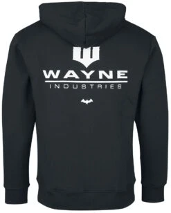 "Wayne Industries" Vest Met Capuchon Zwart Van Batman -Sportkleding 536882b