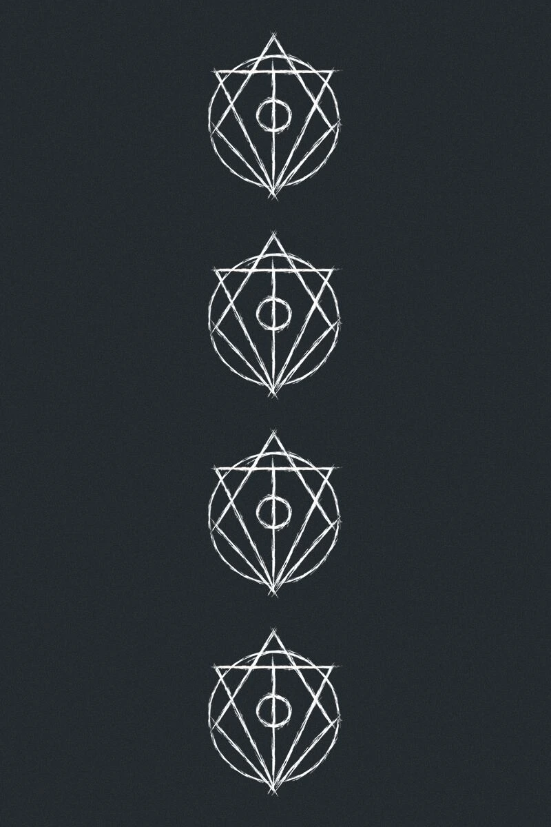 "Jesterhead White Raven" Trui Met Capuchon Zwart Van In Flames 5 "Jesterhead White Raven" Trui Met Capuchon Zwart Van In Flames - Afbeelding 3