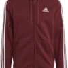 "M 3S FL FZ HD" Vest Met Capuchon Bordeaux Van Adidas -Sportkleding 538561a