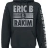 "Logo" Trui Met Capuchon Zwart Van Eric B. & Rakim -Sportkleding 543901a