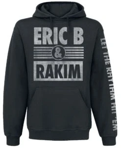 "Logo" Trui Met Capuchon Zwart Van Eric B. & Rakim