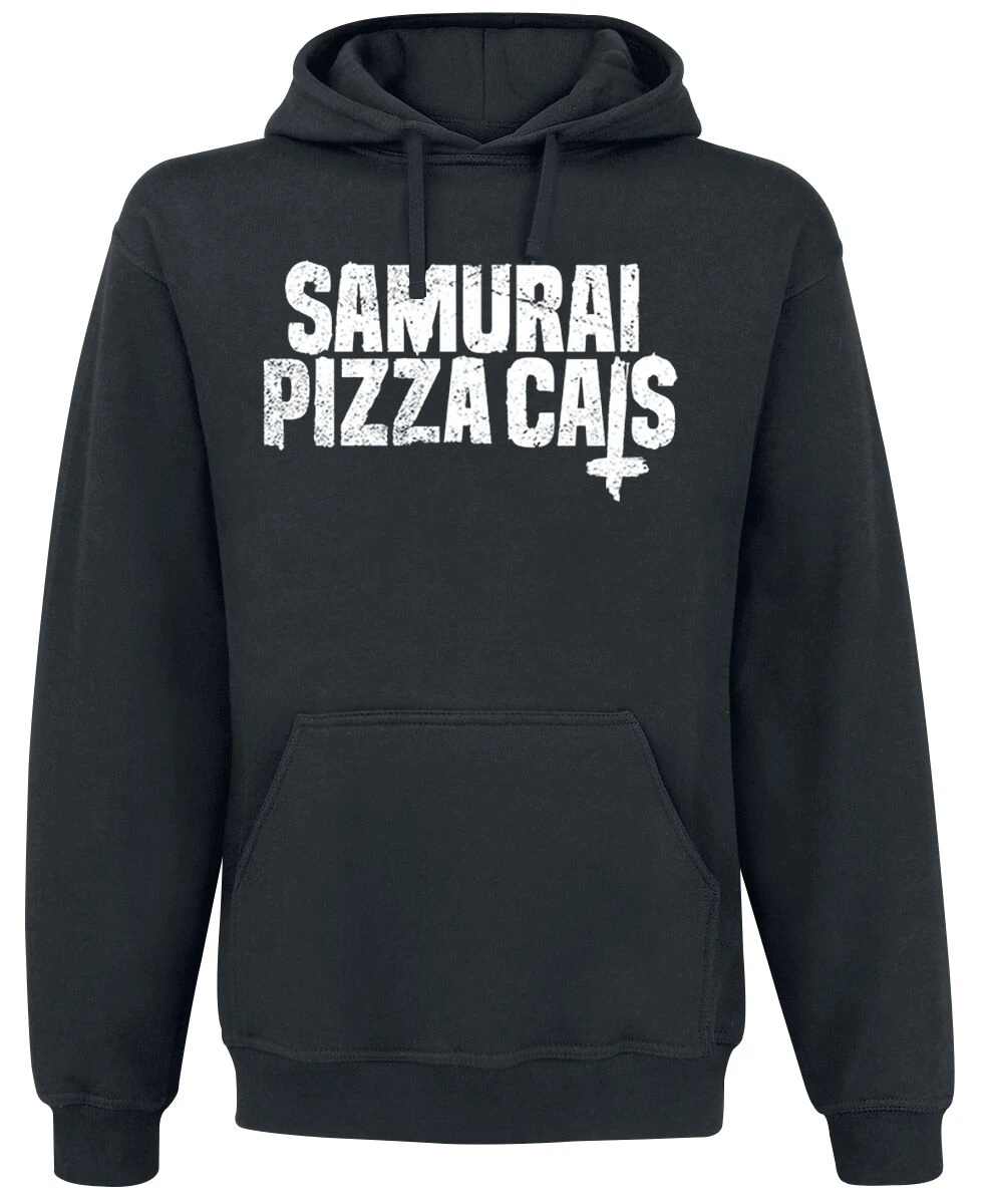 "Freakshow" Trui Met Capuchon Zwart Van Samurai Pizza Cats 3 "Freakshow" Trui Met Capuchon Zwart Van Samurai Pizza Cats
