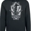 "The Crows" Trui Met Capuchon Zwart Van Shadow & Bone -Sportkleding 549587a
