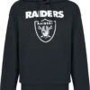 "NFL RAIDERS LOGO" Trui Met Capuchon Zwart Van NFL -Sportkleding 553722a